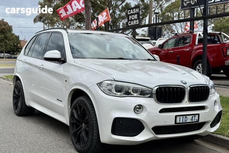 White 2014 BMW X5 Wagon Xdrive 30D