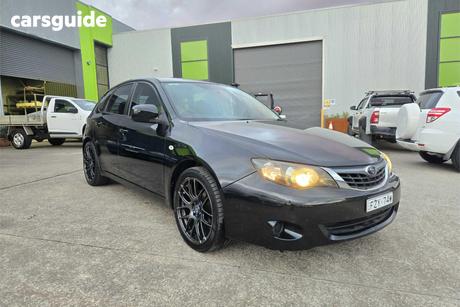 Black 2007 Subaru Impreza Hatchback R (Awd)