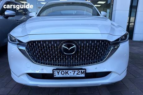 White 2024 Mazda CX-5 Wagon G35 Akera Turbo (Awd)
