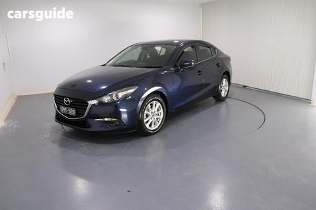 Blue 2016 Mazda 3 Sedan Maxx