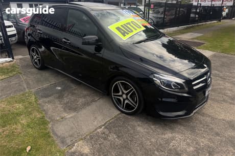 Black 2015 Mercedes-Benz B250 Hatchback 4Matic