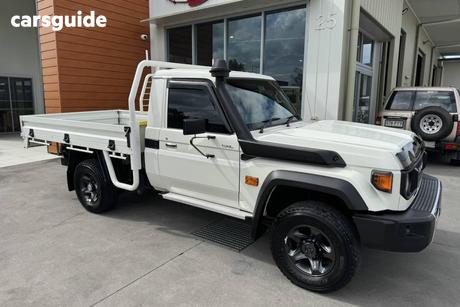 White 2024 Toyota Landcruiser Cab Chassis Lc79 Gxl
