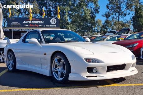 White 2000 Mazda RX7 Coupe TWIN TURBO