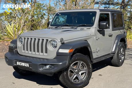 Grey 2021 Jeep Wrangler Hardtop Sport S (4X4)