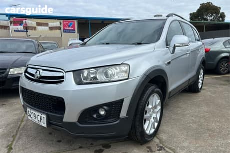 Silver 2015 Holden Captiva Wagon 7 Ls Active (Fwd)