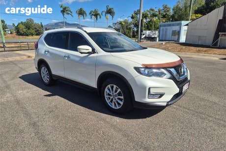 White 2017 Nissan X-Trail Wagon St-L 7 Seat (Fwd)
