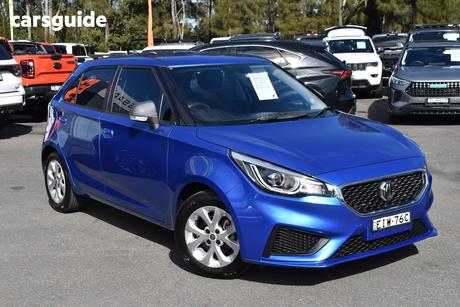 Blue 2020 MG MG3 Hatchback Core