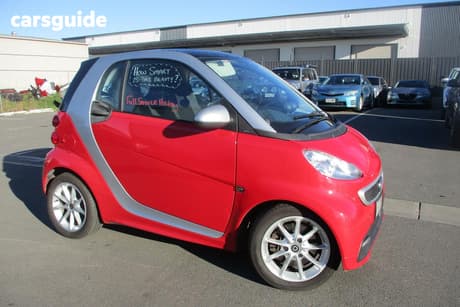 Red 2013 Smart Fortwo Coupe Coupe