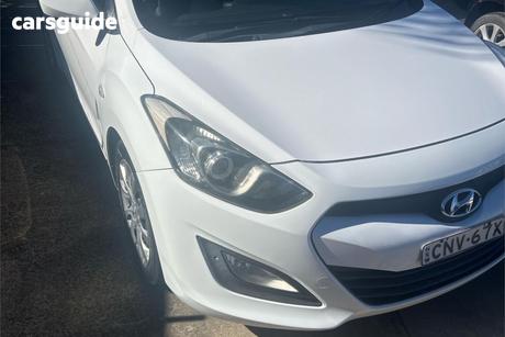 White 2013 Hyundai I30 Hatchback Active