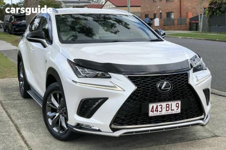 White 2021 Lexus NX300 Wagon F Sport (Fwd)