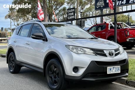 Silver 2014 Toyota RAV4 Wagon Gx (2Wd)