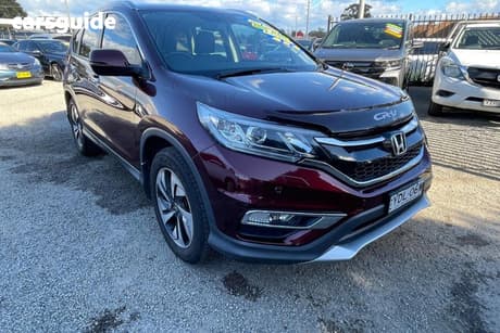 Red 2016 Honda CR-V SUV VTI-L