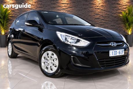 Black 2016 Hyundai Accent Hatchback Active