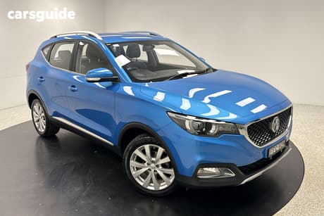 Blue 2022 MG ZS Wagon Excite