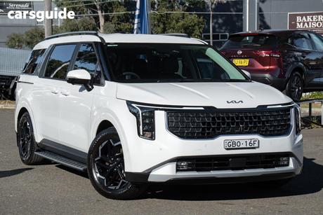 White 2026 Kia Carnival Wagon Sport+