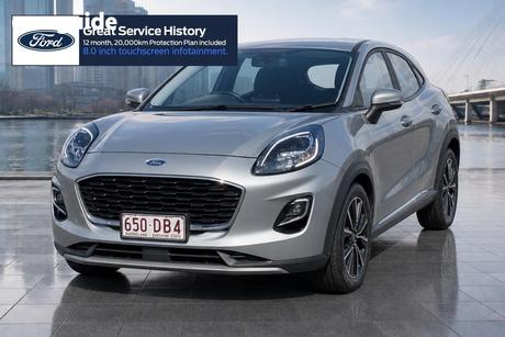 Silver 2021 Ford Puma Hatchback