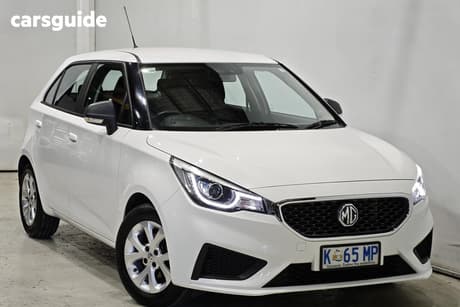 White 2022 MG MG3 Hatchback Core
