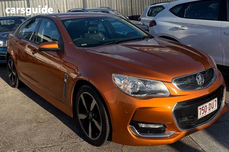 Orange 2017 Holden Commodore Sportswagon Sv6