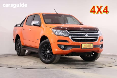Orange 2019 Holden Colorado Crew Cab Pickup Ltz (4X4) (5Yr)