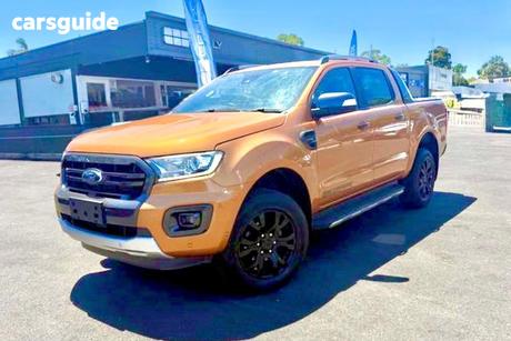 Orange 2019 Ford Ranger Double Cab Pick Up Wildtrak 2.0 (4X4)