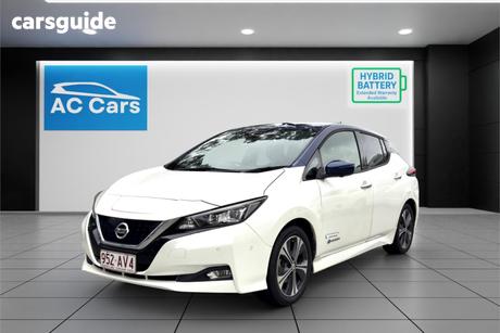 White 2017 Nissan Leaf Hatch ELECTRIC VEHICLE, PRO PILOT, GPS AUSTRALIAN MAPS,
