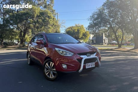 Red 2013 Hyundai IX35 Wagon Highlander (Awd)