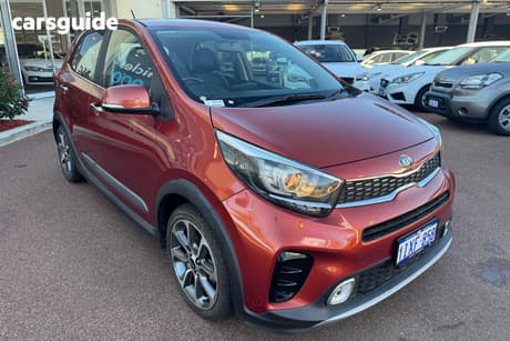 Orange 2018 Kia Picanto Hatchback Ao Edition