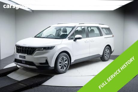 White 2023 Kia Carnival Wagon S