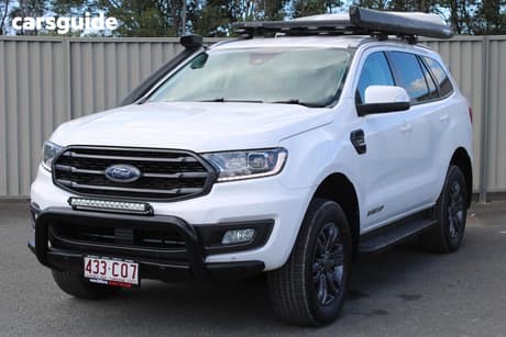 White 2021 Ford Everest Wagon Trend (4Wd)