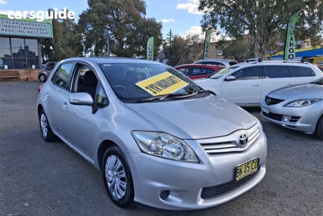 Silver 2011 Toyota Corolla Hatchback Ascent