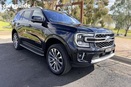 Black 2026 Ford Everest Wagon Platinum (4Wd)