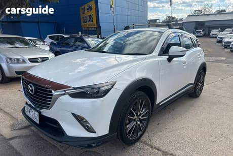 White 2015 Mazda CX-3 Wagon Akari (Awd)