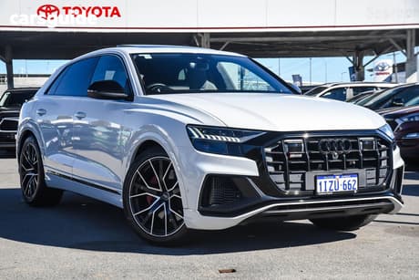 White 2020 Audi SQ8 Wagon Tdi Quattro