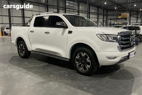White 2021 GWM UTE Dual Cab Utility Cannon-L (4X4)