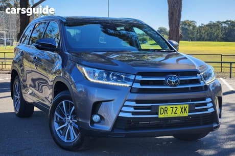 Grey 2019 Toyota Kluger Wagon Gxl Black Edition (Awd)