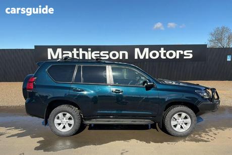 Blue 2018 Toyota Landcruiser Prado Wagon Gxl (4X4)