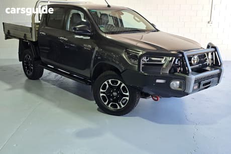 Grey 2021 Toyota Hilux Double Cab Pick Up Sr5 (4X4)