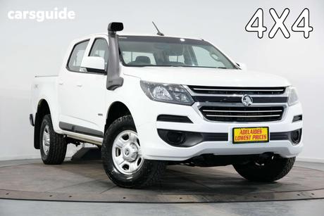 White 2017 Holden Colorado Crew Cab Pickup Ls (4X4)
