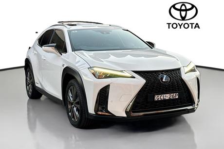 White 2019 Lexus UX250H Wagon F Sport +Ep2 Hybrid