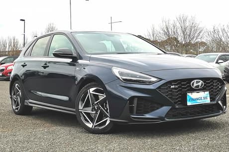 Blue 2025 Hyundai I30 Hatchback N Line Prm Mhev