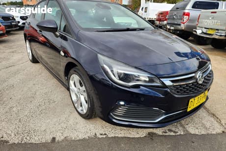 Blue 2019 Holden Astra Hatchback Rs