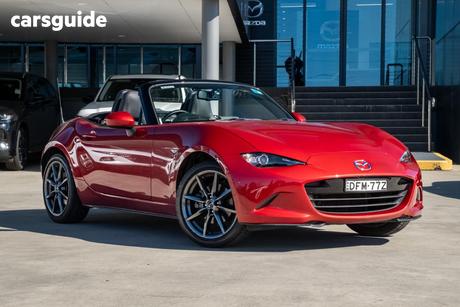 Red 2016 Mazda MX-5 Roadster Gt