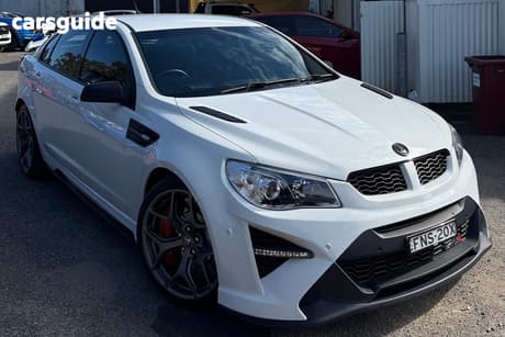 White 2017 HSV Gtsr Sedan