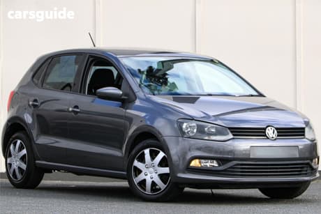 Grey 2014 Volkswagen Polo Hatchback 66 Tsi Trendline