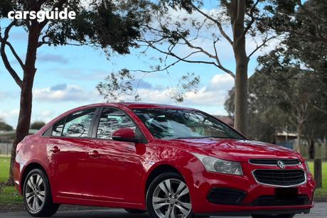 Red 2016 Holden Cruze Sedan Sri