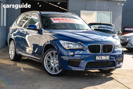 Blue 2013 BMW X1 Wagon Sdrive 20I
