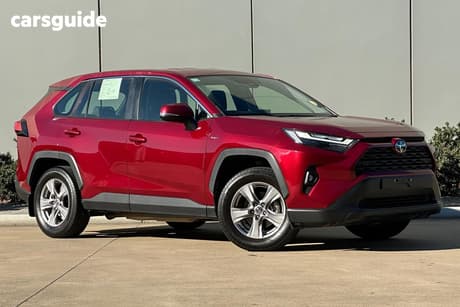 Red 2024 Toyota RAV4 Wagon Gx (2Wd) Hybrid