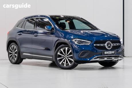 Blue 2022 Mercedes-Benz GLA250 Wagon 4Matic