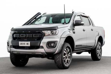 Silver 2022 Ford Ranger Double Cab Pick Up Wildtrak 3.2 (4X4)