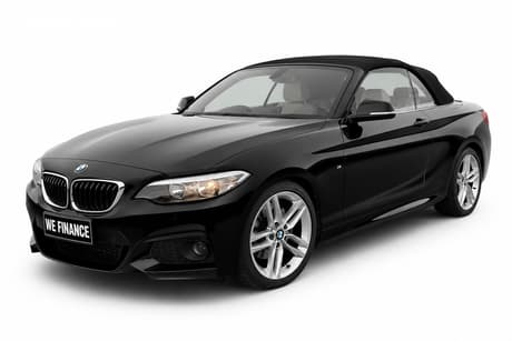 Black 2015 BMW 228I Convertible M Sport